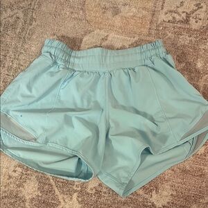 Lululemon 4 in Hotty Toddy Women's Light Blue Athletic Shorts